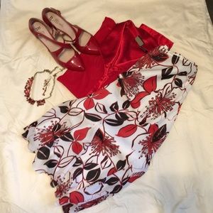 Cato Handkerchief Bottom Skirt.